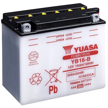 Harley Davidson XR 1000 1983-1985 Bateria YUASA Yumicron