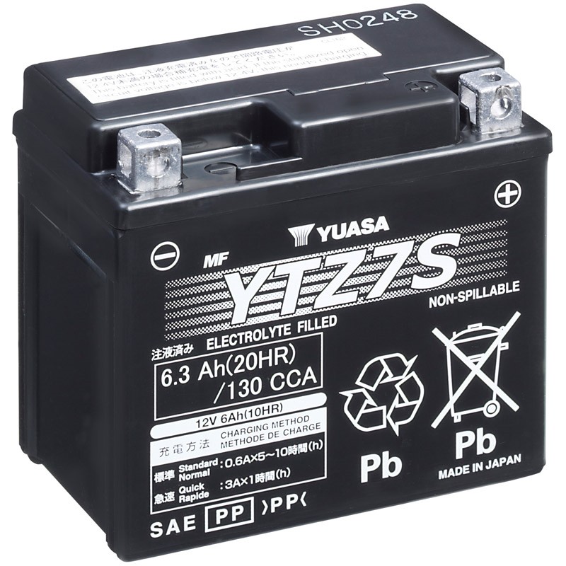 HM CRE F X Baja RR 4T 125 2010-2012 Bateria YUASA Precargadas sin Mant. HM CRE F X Baja RR 4T 125 2010-2012 Bateria YUASA Precargadas sin Mant.