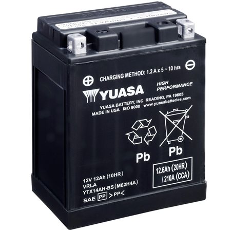 Honda ATC M 200 1984-1985 Bateria YUASA Alto Rendimiento