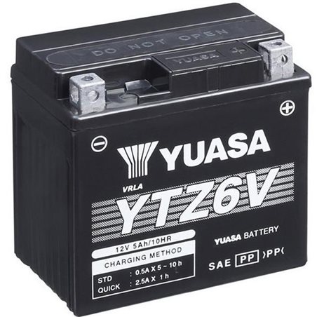 Honda CB R 125 2018-2020 Bateria YUASA Sin Mantenimiento