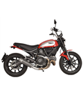 DUCATI SCRAMBLER 803 ABS 2015 - 2016 EVO V SLIP-ON MUFFLER TITANIUM