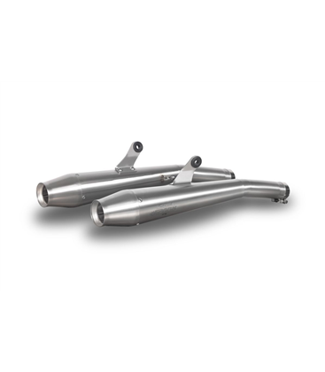 BMW R 100 GS 1989 - 1995 SINFONIA  SLIP-ON MUFFLER STAINLESS STEEL