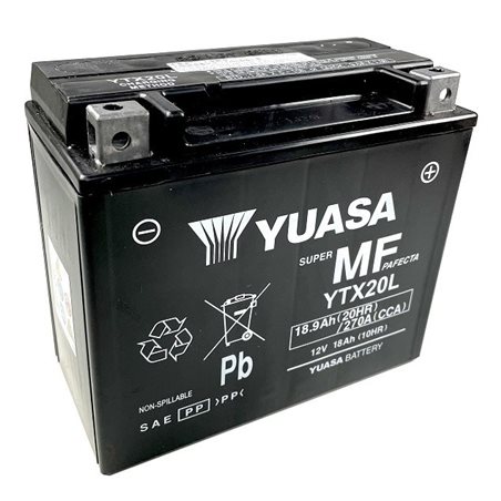 Honda NRX Valkyrie Rune 1800 2004-2005 Bateria YUASA Precargadas sin Mant.