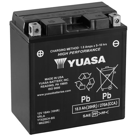 Honda XLV Varadero ABS 1000 2004-2010 Bateria YUASA Alto Rendimiento