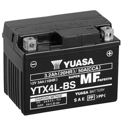 Honda XR R 250 1991-1998 Bateria YUASA Sin Mantenimiento