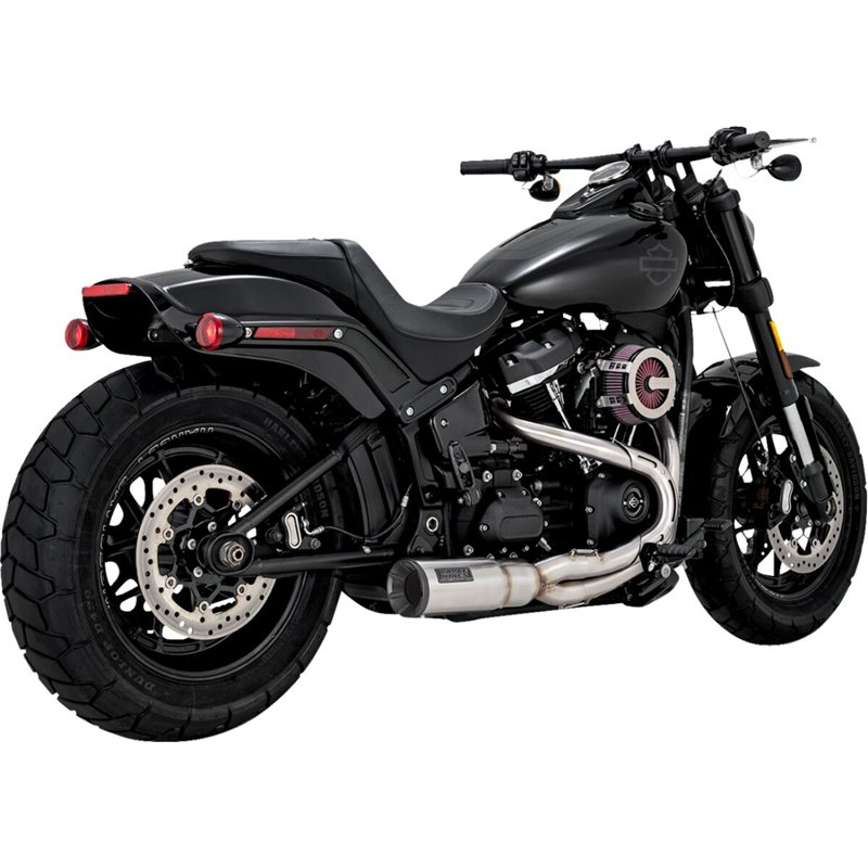 HARLEY DAVIDSON FLDE 1750 ABS SOFTAIL DELUXE 107 2018-2020 LINEA COMPLETA 2 EN 1 HIGH OUTPUT CORTO