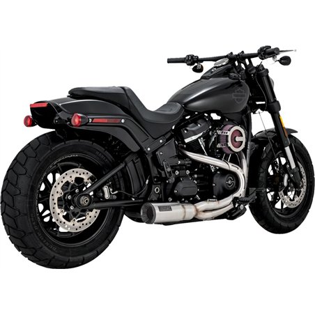 HARLEY DAVIDSON FLDE 1750 ABS SOFTAIL DELUXE 107 2018-2020 LINEA COMPLETA 2 EN 1 HIGH OUTPUT CORTO