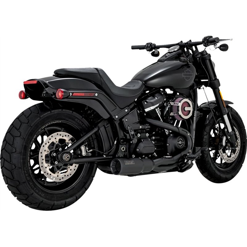 HARLEY DAVIDSON FLDE 1750 ABS SOFTAIL DELUXE 107 2018-2020 LINEA COMPLETA 2 EN 1 HIGH OUTPUT CORTO