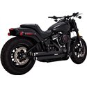 HARLEY DAVIDSON FLDE 1750 ABS SOFTAIL DELUXE 107 2018-2020 LINEA COMPLETA BIG SHOTS STAGGERED 2 EN 2