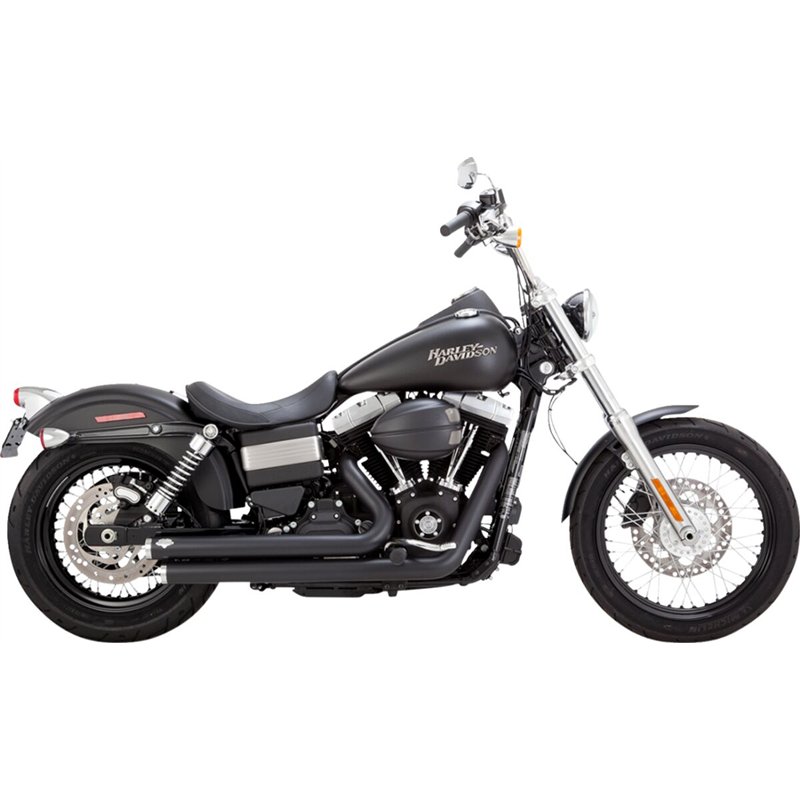 HARLEY DAVIDSON FXDL 1584 DYNA LOW RIDER 2007-2009 LINEA COMPLETA 2 EN 2 BIG SHOTS