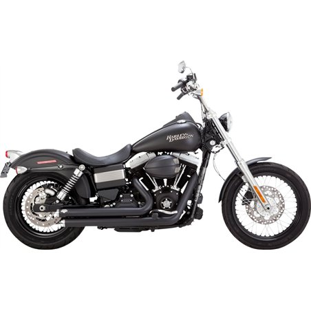HARLEY DAVIDSON FXDL 1584 DYNA LOW RIDER 2007-2009 LINEA COMPLETA 2 EN 2 BIG SHOTS