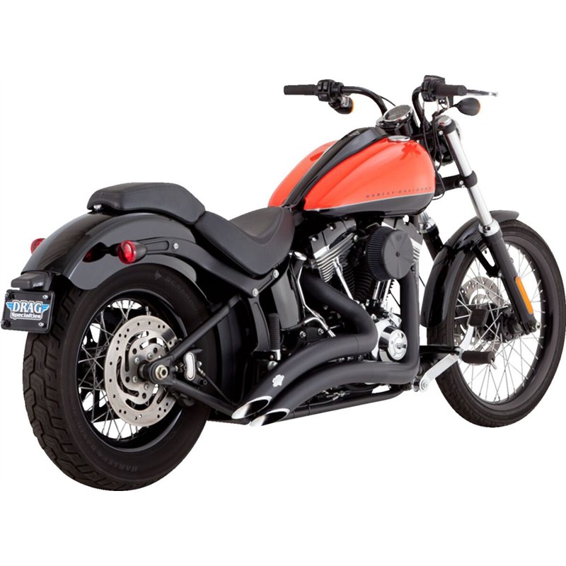 HARLEY DAVIDSON FLSTSCI 1450 EFI SOFTAIL SPRINGER CLASSIC 2005-2006 LINEA COMPLETA 2 EN 2 BIG SHOTS