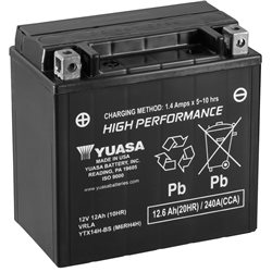Indian FTR 1200 2019-2020 Bateria YUASA Alto Rendimiento