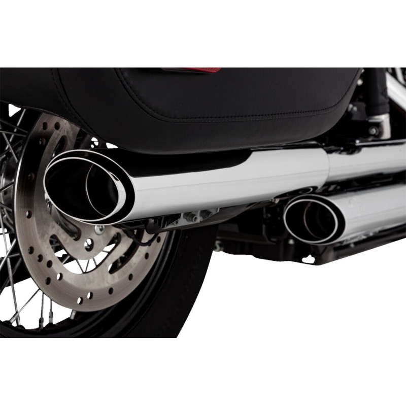 HARLEY DAVIDSON FLDE 1750 ABS SOFTAIL DELUXE 107 2018-2020 ESCAPES TWIN SLASH