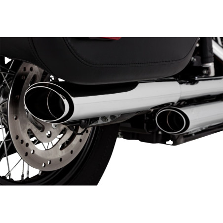 HARLEY DAVIDSON FLDE 1750 ABS SOFTAIL DELUXE 107 2018-2020 ESCAPES TWIN SLASH