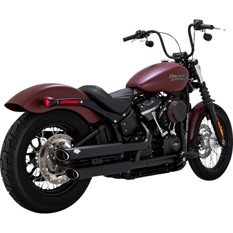 HARLEY DAVIDSON FLDE 1750 ABS SOFTAIL DELUXE 107 2018-2020 ESCAPES TWIN SLASH