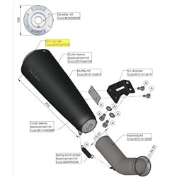 HUSQVARNA SVARTPILEN 701 ABS 2019-2020 TAPA FINAL RECAMBIO