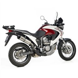 HONDA XL 700 V ABS TRANSALP 2008-2013 HOMOLOGADO ESCAPE LV ONE INOX