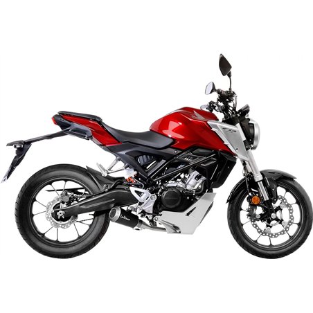 HONDA CB 125 R ABS NEO SPORTS CAFE 2018-2020 LINEA COMPLETA LV-10 NEGRO