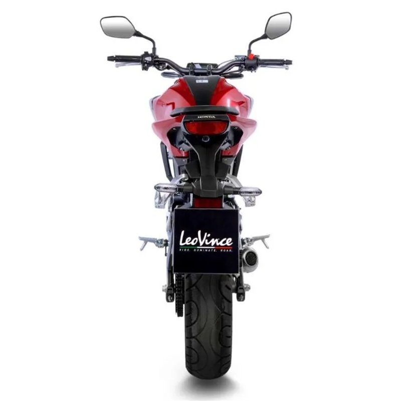 HONDA CB 125 R ABS NEO SPORTS CAFE 2018-2020 LINEA COMPLETA LV-10 NEGRO