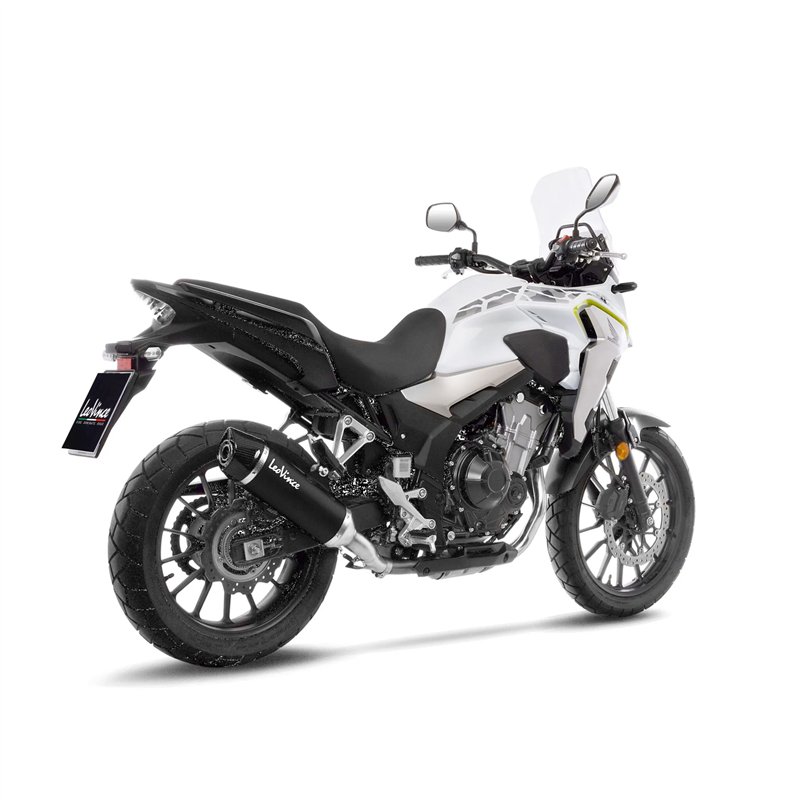 HONDA CBR 500 R ABS 2019-2023 HOMOLOGADO ESCAPE NERO INOX