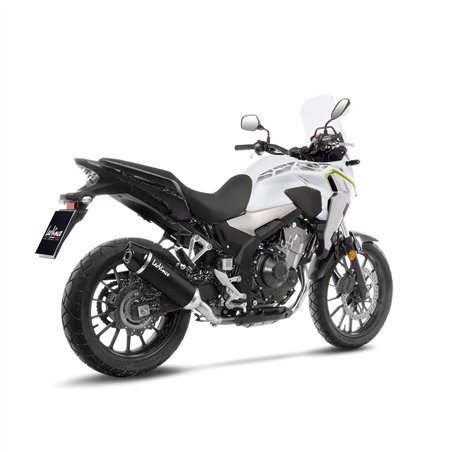 HONDA CBR 500 R ABS 2019-2023 HOMOLOGADO ESCAPE NERO INOX
