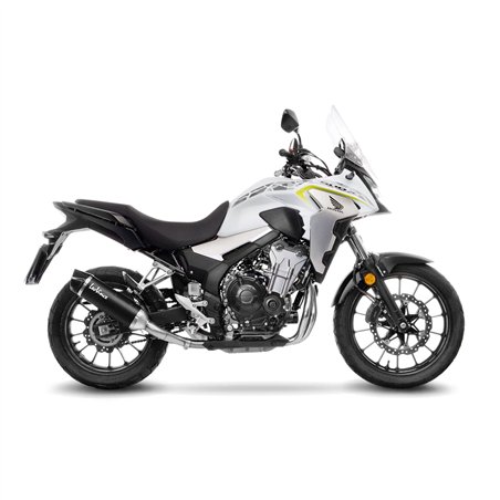 HONDA CBR 500 R ABS 2019-2023 HOMOLOGADO ESCAPE NERO INOX