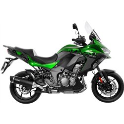KAWASAKI KLZ 1000 ABS VERSYS S TOURER 2021-2023 HOMOLOGADO ESCAPE NERO INOX