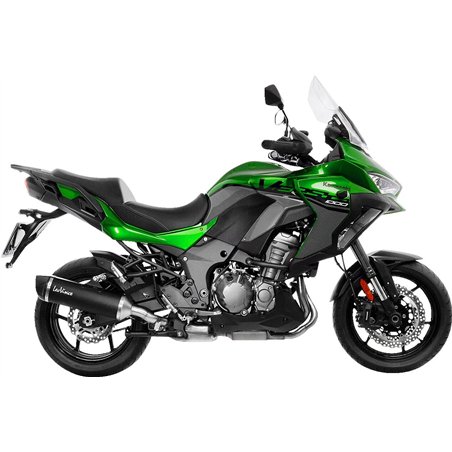 KAWASAKI KLZ 1000 ABS VERSYS S TOURER 2021-2023 HOMOLOGADO ESCAPE NERO INOX