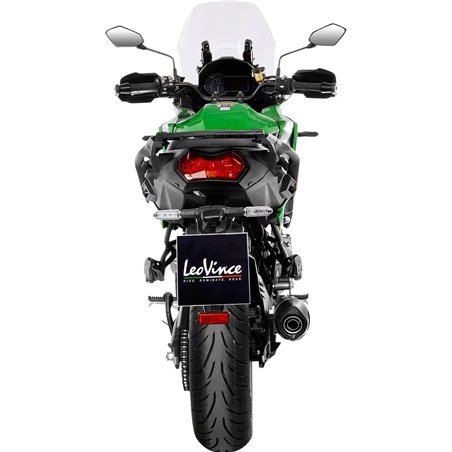 KAWASAKI KLZ 1000 ABS VERSYS S TOURER 2021-2023 HOMOLOGADO ESCAPE NERO INOX