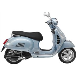 VESPA GTS 125 IGET ABS SUPER RACING SIXTIES 2021-2022 HOMOLOGADO ESCAPE NERO INOX