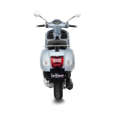 VESPA GTS 125 IGET ABS SUPER RACING SIXTIES 2021-2022 HOMOLOGADO ESCAPE NERO INOX