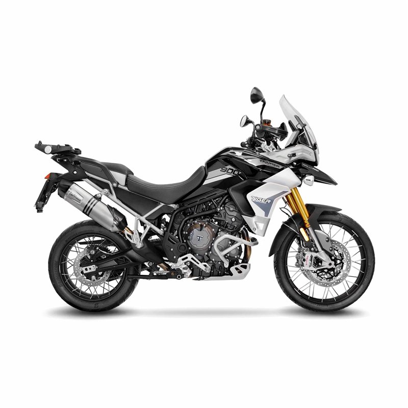 TRIUMPH TIGER 900 ABS RALLY PRO 2020-2022 HOMOLOGADO ESCAPE LV ONE INOX