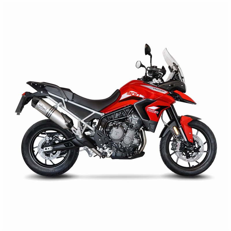 TRIUMPH TIGER 900 ABS RALLY PRO 2020-2022 HOMOLOGADO ESCAPE LV ONE INOX
