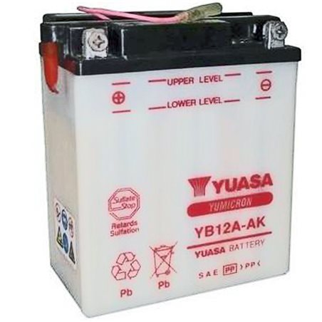 Kawasaki ZZR Ninja 600 1990-1992 Bateria YUASA Yumicron