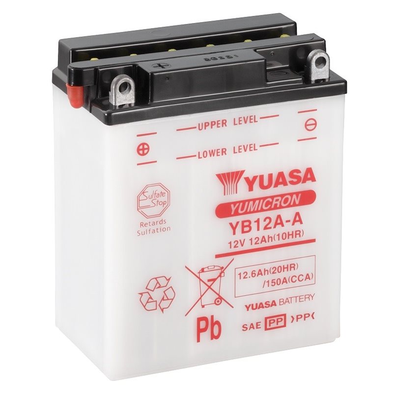 Kawasaki ZZR Ninja 600 1990-1992 Bateria YUASA Yumicron