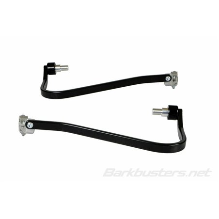 Soportes de aluminio Barkbusters Fijación de doble anclaje Color negro