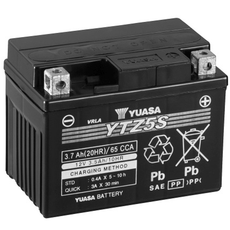 KTM SX 4T 525 2004-2004 Bateria YUASA Precargadas sin Mant. KTM SX 4T 525 2004-2004 Bateria YUASA Precargadas sin Mant.