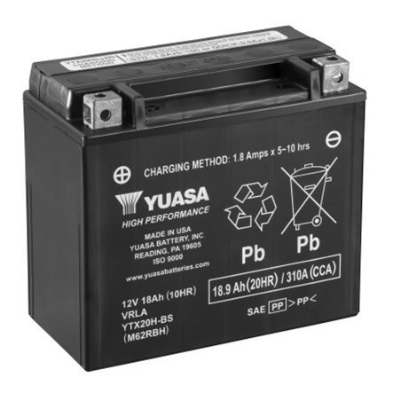 Moto Guzzi California Touring ABS (LVA02/LVA03) 1400 2013-2020 Bateria YUASA Alto Rendimiento