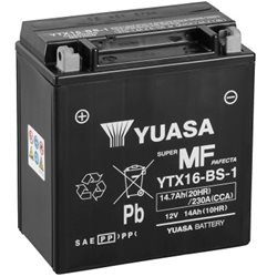 Piaggio MP3 RL Touring 400 2011-2011 Bateria YUASA Sin Mantenimiento