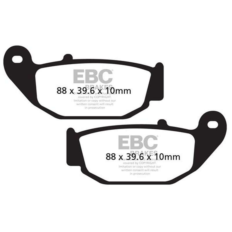 HONDA CB 125 F ABS 2018 PASTILLAS FRENO ORGÁNICAS FA