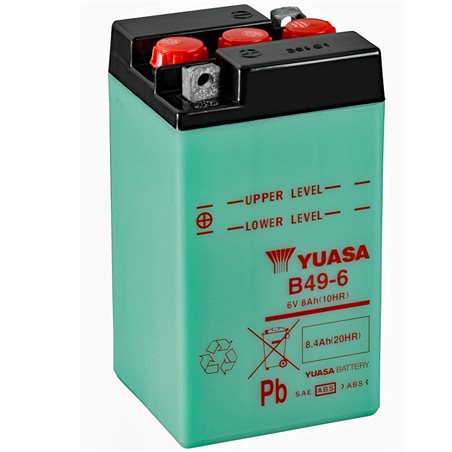 Piaggio Vespa SS 180 1965-1968 Bateria YUASA Convencionales