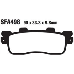 KYMCO DOWNTOWN 125 I ABS 2011 - 2014 PASTILLAS FRENO SCOOTER SF