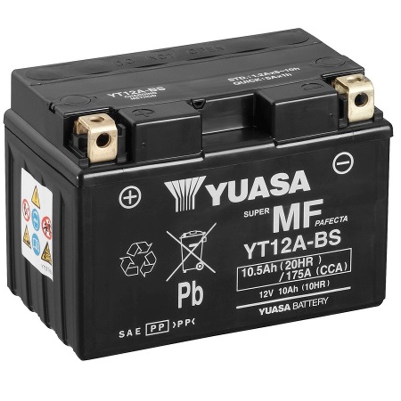 SYM HD Euro5 300 2021-2021 Bateria YUASA Sin Mantenimiento SYM HD Euro5 300 2021-2021 Bateria YUASA Sin Mantenimiento