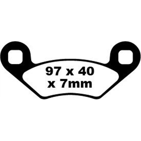 PIAGGIO LIBERTY 125 4T EURO 3 SPORT 2009 PASTILLAS FRENO SPORT CARBONO