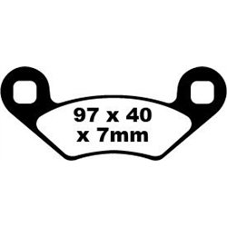 PIAGGIO NRG DT 50 AC POWER 2010 PASTILLAS FRENO SPORT CARBONO