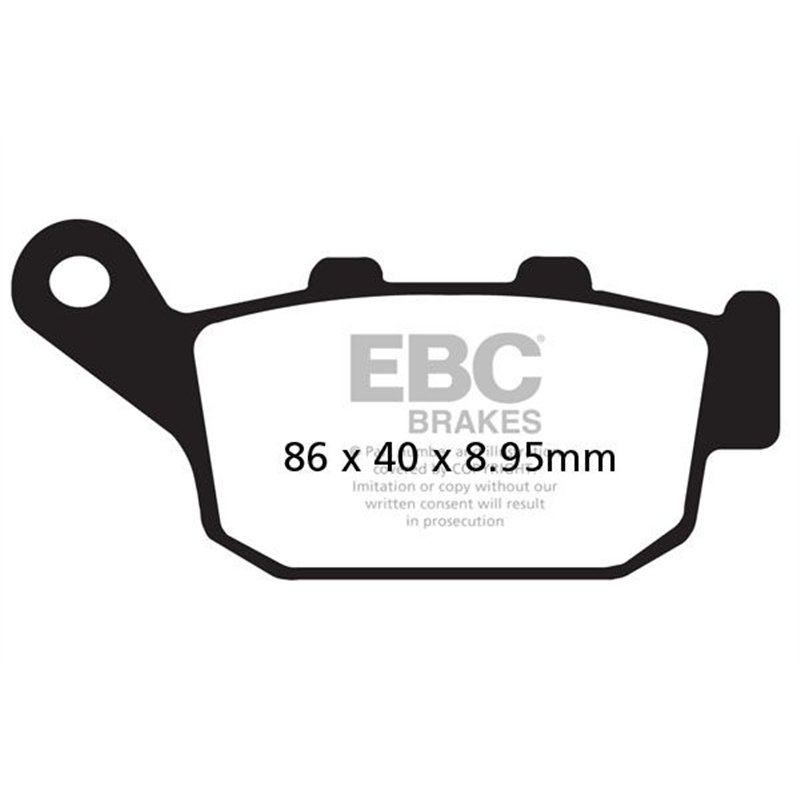 SUZUKI SFV 650 ABS GLADIUS 2009 - 2015 PASTILLAS FRENO SEMISINTETIZADAS