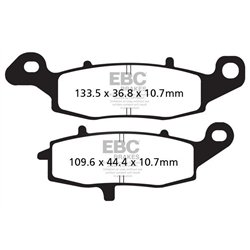 SUZUKI VL 1500 BT INTRUDER C 1500T 2013 - 2015 PASTILLAS FRENO SEMISINTETIZADAS