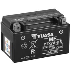 SYM Symply / Symply II 125 2007-2012 Bateria YUASA Sin Mantenimiento