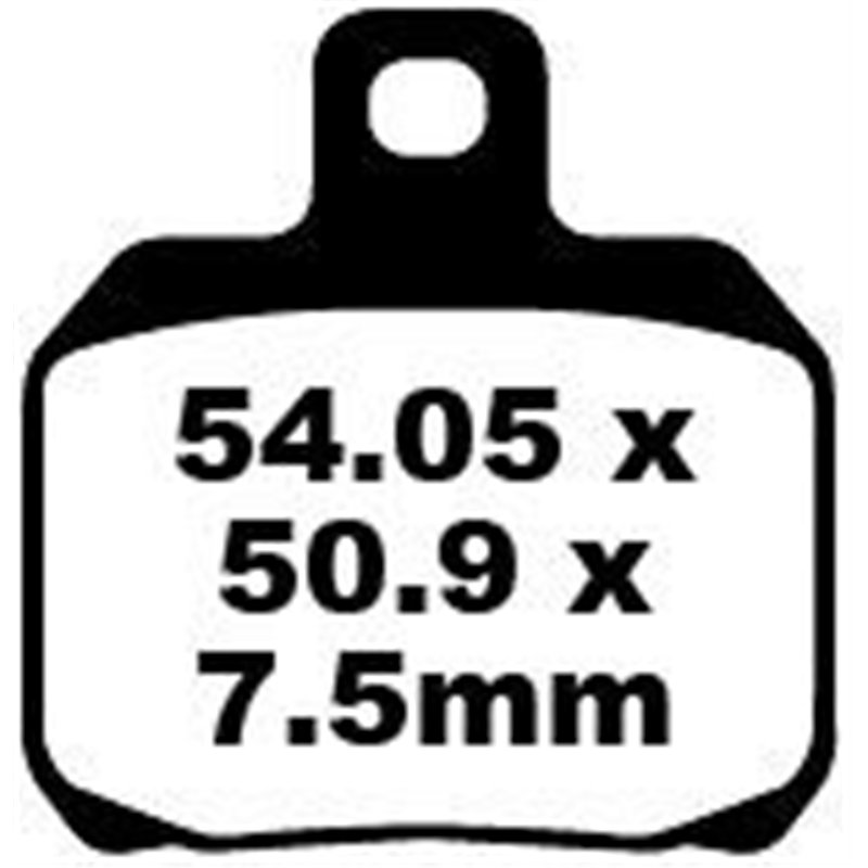 PIAGGIO BEVERLY 500 CRUISER 2007 - 2011 PASTILLAS FRENO SCOOTER SF